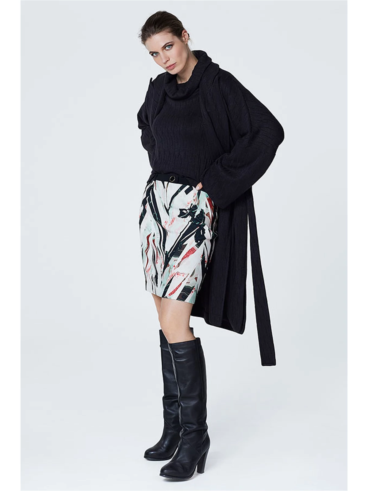KADEZ soft-knit cardigan