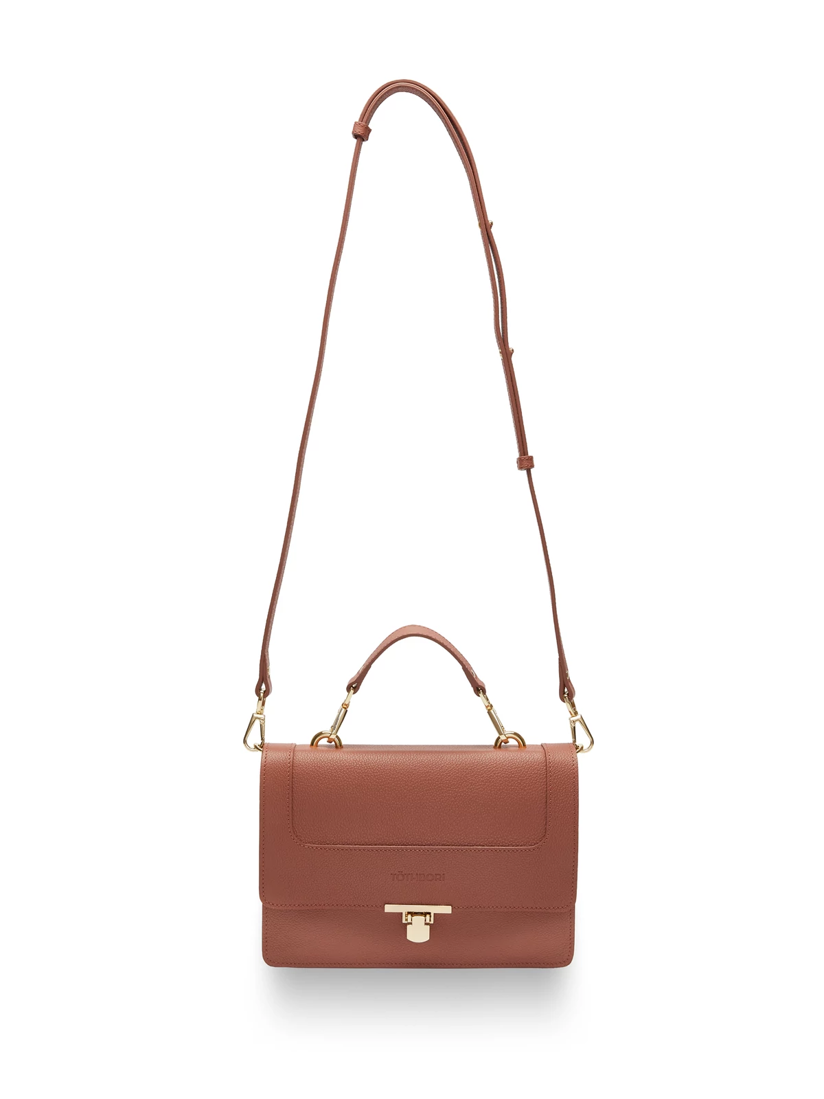 PEONIA crossbody bag - Marsala