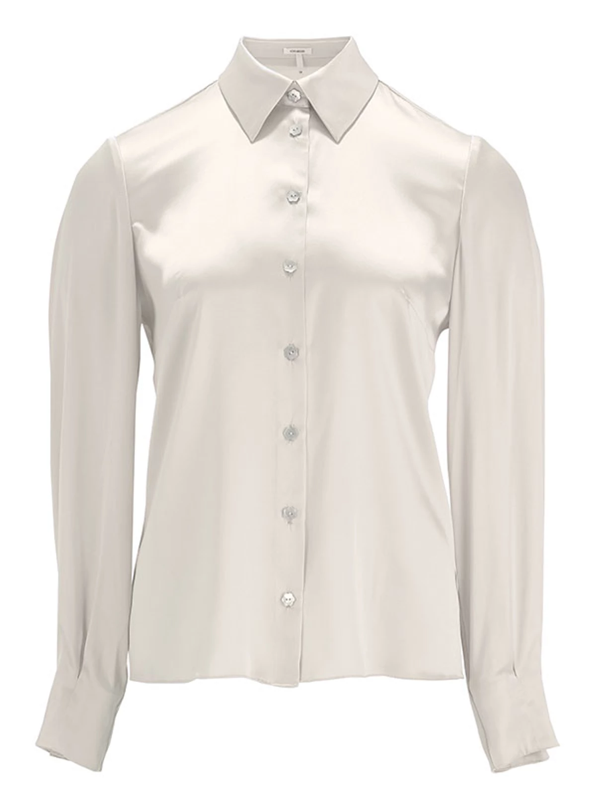 Yamina silk blouse - Ivory