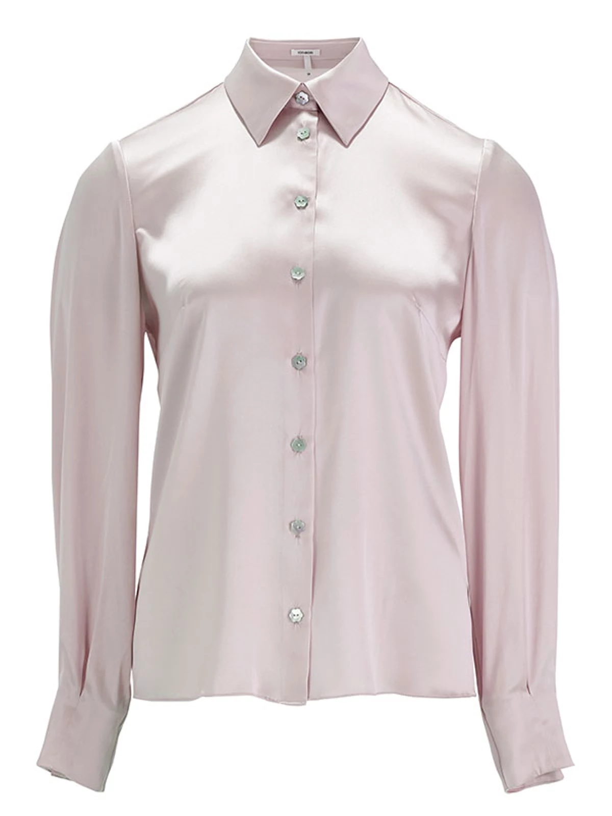 Yamina silk blouse - Blush