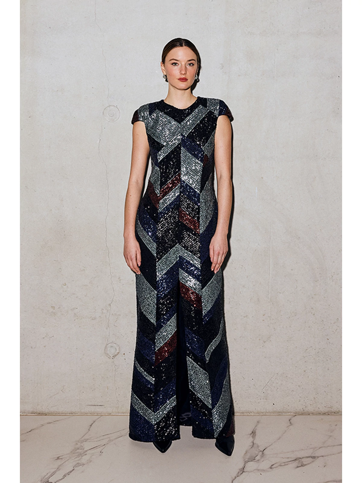 MONA sequined evening dress