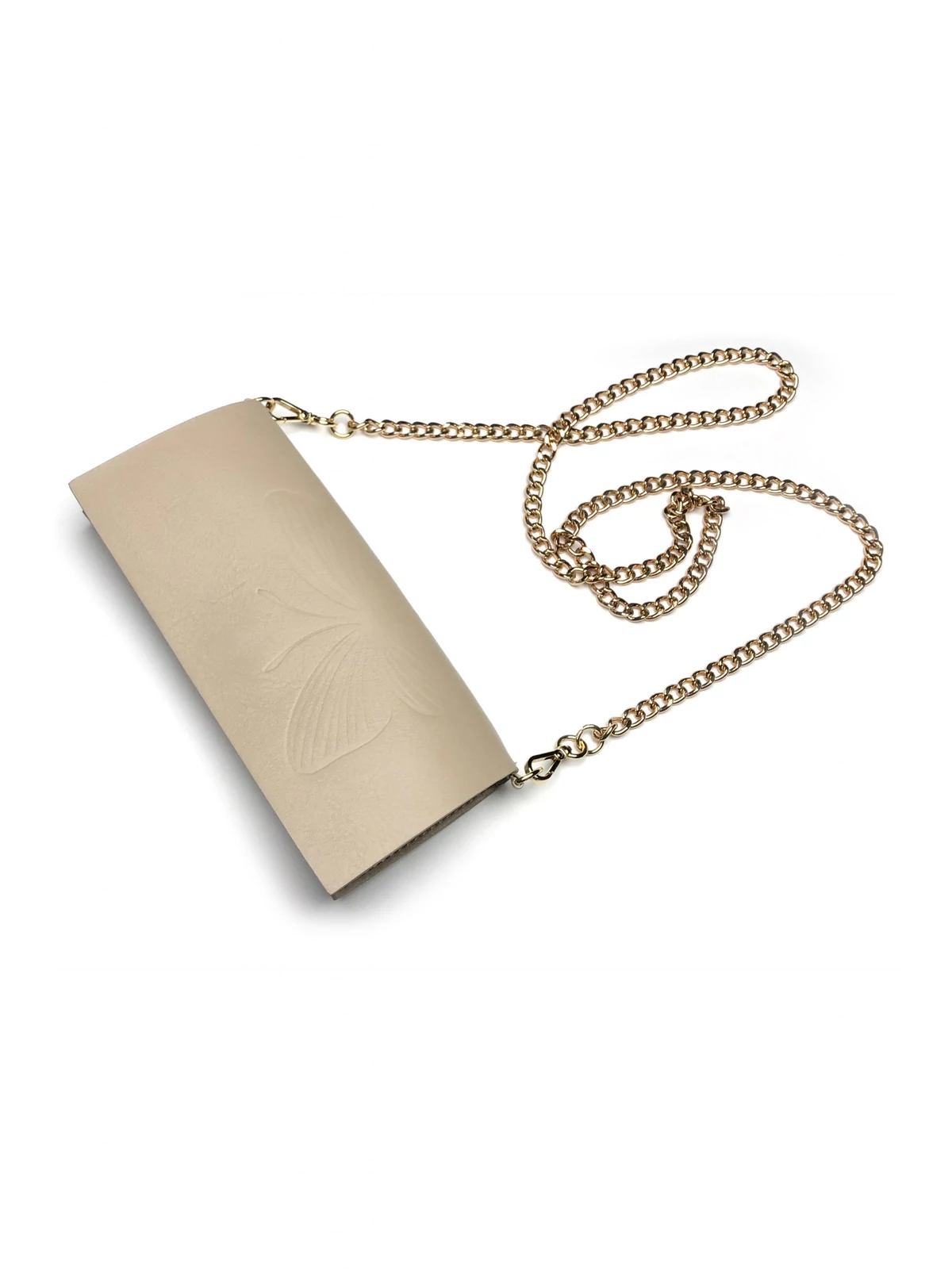 ANABEL MINI LEATHERCASE – Light Beige
