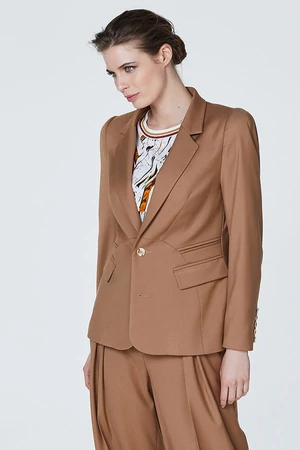 OFELIA jacket - Tobacco