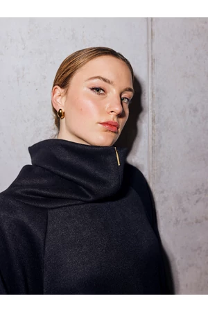 ZETA  Tunic jumper - black